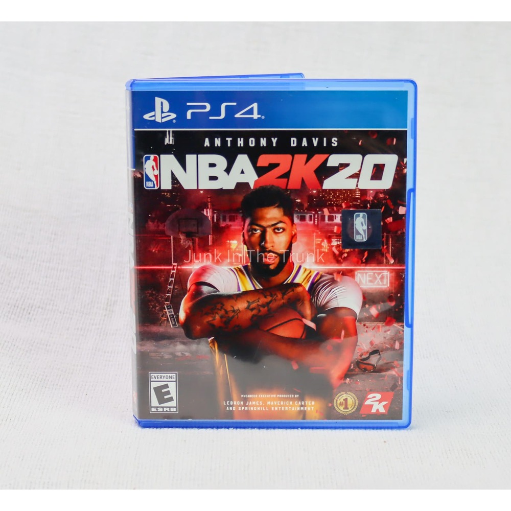 NBA 2K 20 Sony Playstation 4 PS4 Basketball Video Game Rated E Everyone Complete